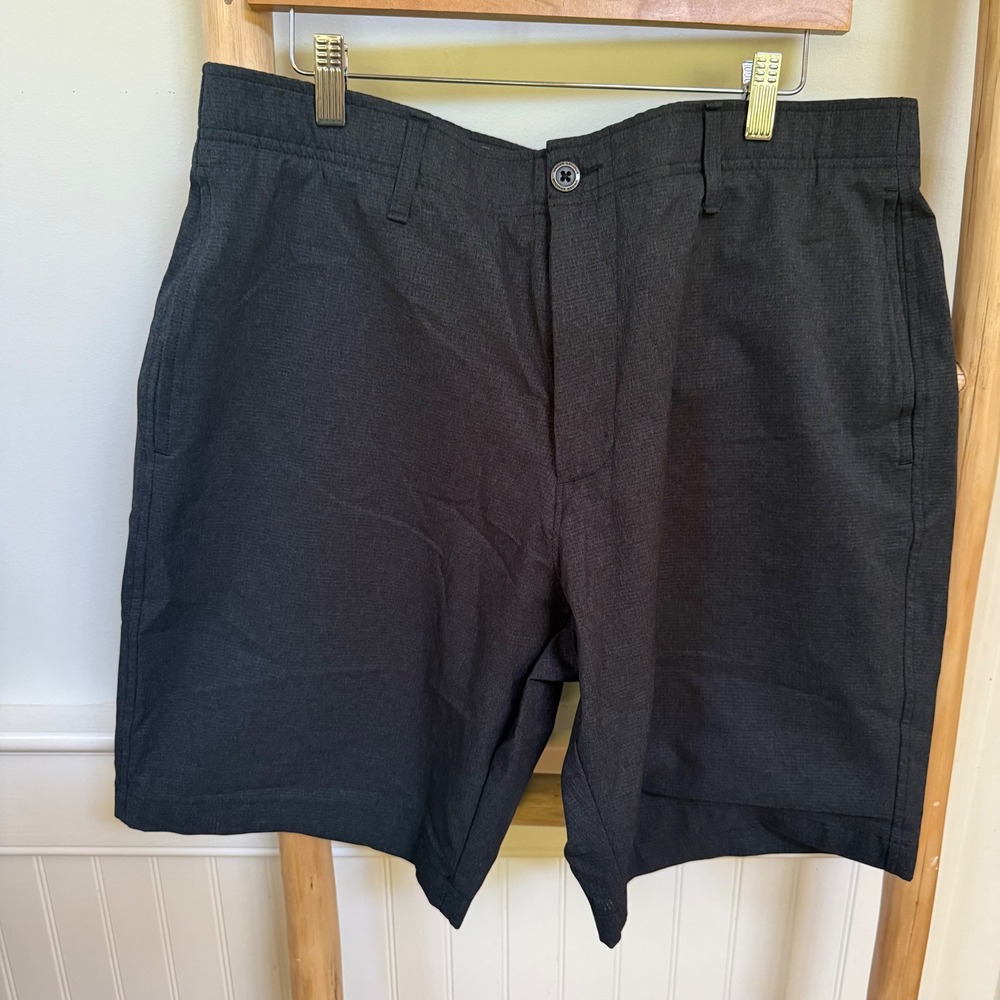 Under Armour Mens Golf Shorts Dark Grey Heathered 38 Performance Activewear
